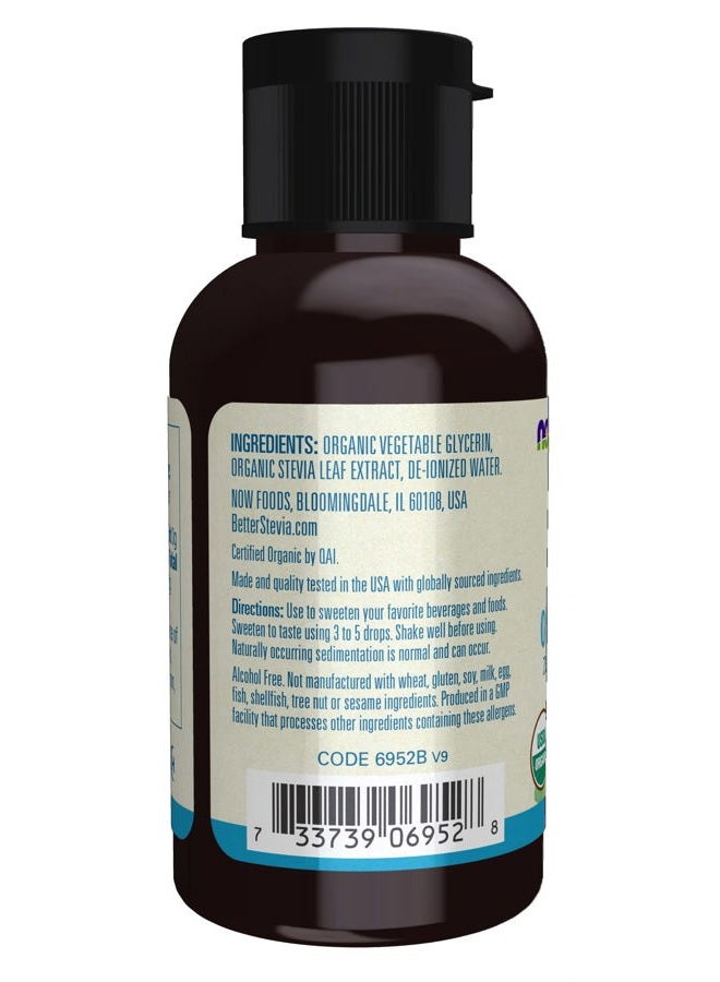 Now Foods BetterStevia Glycerite, Zero-Calorie Liquid Sweetener, 2 oz (60ml) - Image 3